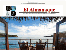 Tablet Screenshot of elalmanaque.com